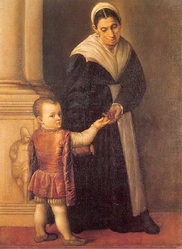 Marescalca, Pietro Child with Nurse china oil painting image